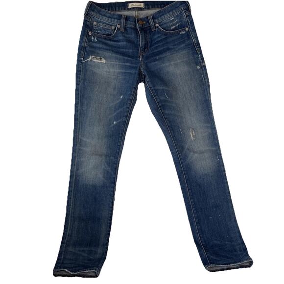 Madewell Slim Boyfriend Jean Size 24 Distressed - Picture 1 of 7